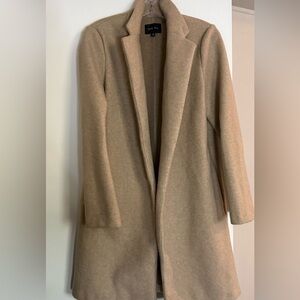 Love Tree Camel Coat
Women's Medium
Minimal Open Front
Jacket